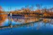 Town of Cramerton Trimlights iconic Bridge