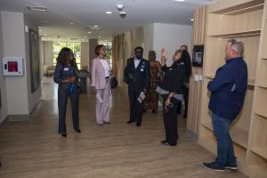 Attendees experienced guided tours of Provident Place,  the new senior housing facility.