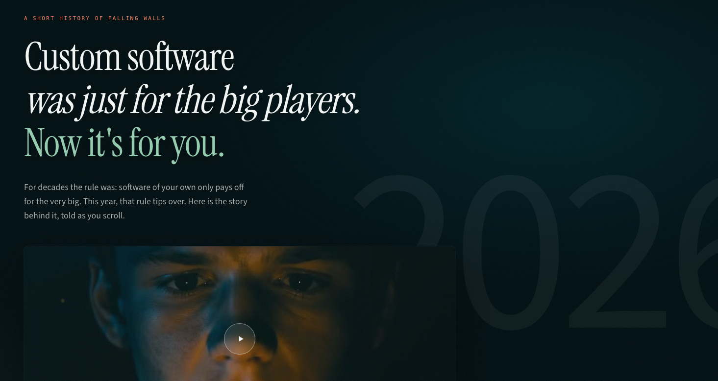J. Amelunxen Launches Campaign on What Vibe Coding Changes for Small Businesses