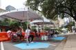 Morning to late night, Downtown Houston is the soccer fan celebration location for all ages