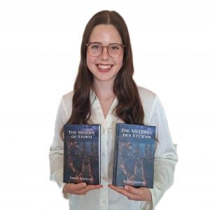Dorit Medved, author of "The melody of storm"