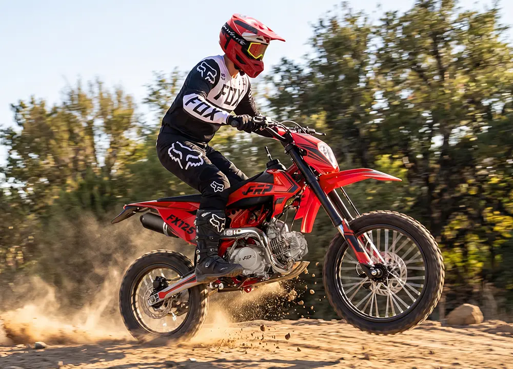 FRP Moto Launches FX125 and FX140 Dirt Bikes for Youth Progression