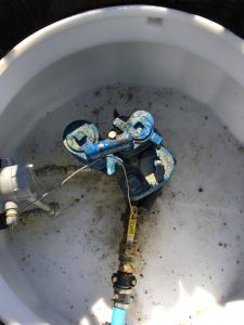 Same Ethanol Pump Treated With HinderRUST, 359 days later. No Signs of corrosion.