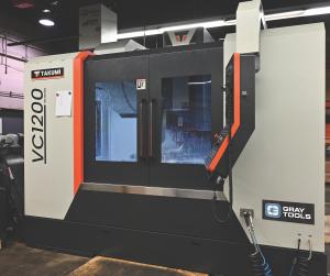 Image of the second Takumi VC1200 Vertical Milling Machine on the Gray Tools plant floor.