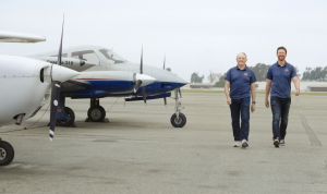 OCFC flight instructors training future pilots at John Wayne Airport