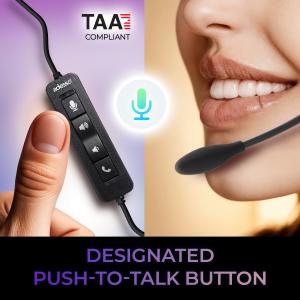 Xtream P9T Headset Push to Talk Function