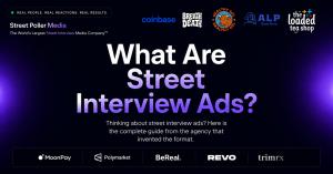 Street Poller Media $25M monthly managed ad spend milestone, World's Largest Street Interview Media Company, founded 2020 by Shane Ginsberg