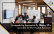 Democratizing Automation by Making RPA Accessible for Mid-Market Businesses