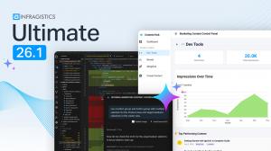 Infragistics, the global software company whose UI and UX solutions power applications for the world’s largest enterprises and software teams, launched three integrated AI development tools that make up its new Ignite UI Enterprise MCP toolchain Ultimate 26.1