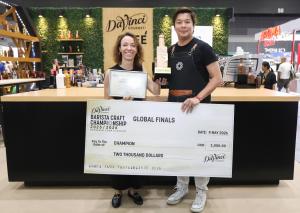 Hasting Ng of Hong Kong has been crowned Global Champion of the DaVinci Gourmet Barista Craft Championship 2025–26 DaVinci Gourmet Barista Craft Championship Photo 01