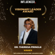 Dr. Theresa Pringle Wins 'Visionary Leader Award' at Influencer Magazine Awards 2026