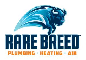 Rare Breed Plumbing, Heating, and Air Logo