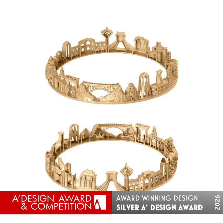 Iran Bracelet by Mersa Habibi Wins Silver A’ Design Award in Jewelry Design