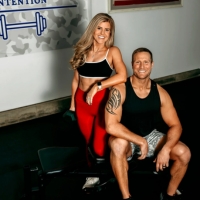 Dirk and Megan Kool owners of Mega Strong Fitness.