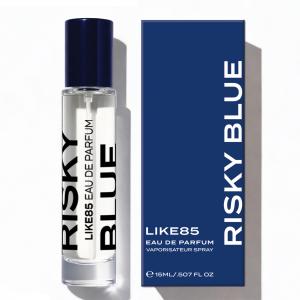 LIKE85, the New York-born niche fragrance brand known for modern, gender-neutral scents, has announced the launch of RISKY BLUE, a new fragrance designed around the concept of “electric skin RISKY BLUE by LIKE85, a new NYC fragrance inspired by electric skin and modern marine notes.
