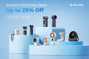 Aecooly Prime Day Portable Cooling Deals Go Live as Summer Heat Peaks