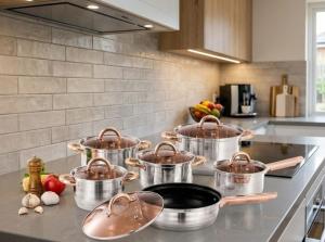 Zero-Coat Stainless Steel Cookware