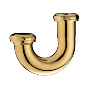 J Bend with Rod Brass Nut