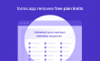 forms.app Removes Form Response and Team Member Limits from Free Plan