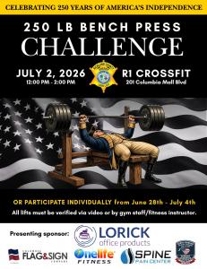 250 bench press challenge with sponsors 2