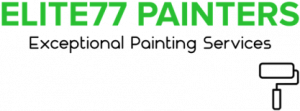 Official logo for Elite77 Painters, provider of exceptional residential and commercial painting services in Kansas City.