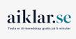 Ampliro lanserar aiklar.se: kostnadsfritt verktyg som bedömer organisationers AI-beredskap