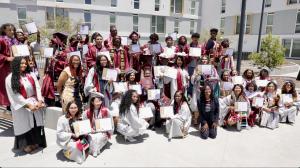 In a powerful and unexpected moment during commencement exercises on Saturday, National College Resources Foundation (NCRF) Founder and CEO Dr SEED LA Inaugural Graduates Receive NCRF Scholarships