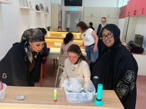 The First Lady of Somaliland meets participants at Shalva’s vocational training center, witnessing inclusion, empowerment, and opportunity in action.