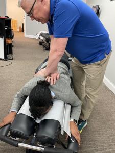 Lowe Chiropractic Adjustment