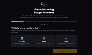 The Game Marketer Budget Calculator - 1
