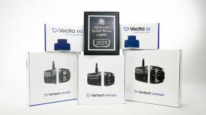 EcoTech Marine VorTech and Vectra Pumps are positioned with a plaque from Reef2Reef that shows EcoTech Marine as winner of Best Flow and Circulation Brand in the Industry Best of the Best Awards.