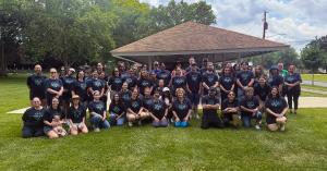 The EcoTech Marine team gathered for a photo at their recent company summer picnic, held near their facility in Bethlehem, Pennsylvania.