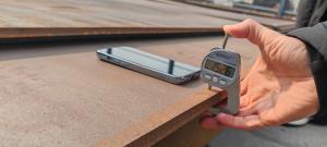 Sanhe Steel High Strength Steel Plate stacked for industrial and structural applications