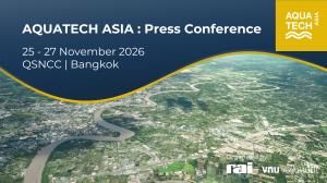 Aquatech Asia 2026 25–27 November 2026 at Queen Sirikit National Convention Center (QSNCC), Bangkok, Thailand