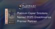 Platinum Copier Solutions Named 2025 GreatAmerica Premier Partner