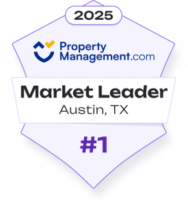 PropertyManagement.com ranking recognizing Stetson Property Management as the #1 property management company in Austin, Texas and #18 nationwide for residential property management services.