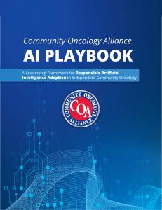 Cover of the COA AI Playbook