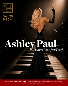 Billboard recording artist Ashley Paul promoting her 