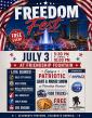 Freedom Fest Celebrates America’s 250th Birthday with Food Trucks, Music, Veterans Tribute & Anthem Premiere