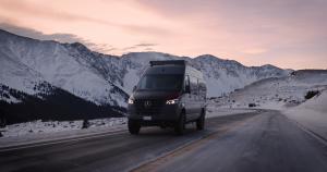 Titan Vans Metis on Mountain Pass