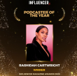 Rashidah Cartwright Wins 'Podcaster of the Year' at Influencer Magazine Awards 2026