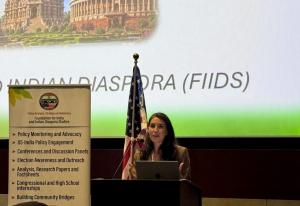 Deputy Assistant Secretary Bethany Morrison speaking at FIIDS US India Partnership Summit at Capitol Hill on 23rd June