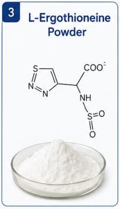 Raw Materials L-Ergothioneine Powder Supplier