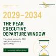 New Cowen Partners Research Warns of an Executive Pipeline Collapse Peaking Between 2029 and 2034