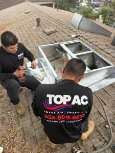 TOP AC Inc., a CSLB-licensed HVAC contractor serving Chatsworth and the greater San Fernando Valley, has addressed a series of questions that Chatsworth homeowners and property managers frequently ask when dealing with cooling system issues Licensed HVAC contractor performing AC repair in Chatsworth CA — TOP AC Inc. CSLB #959168