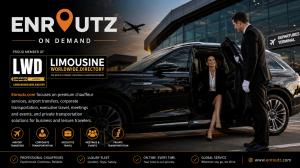Enroutz.com focuses on premium chauffeur services, airport transfers, corporate transportation, executive travel, meetings and events, and private transportation solutions for business and leisure travelers.