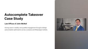 Law Offices of John McNeil Case Study