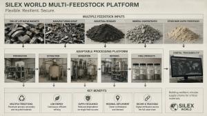 Silex World Ltd, a University of Leeds spinout focused on critical materials processing, today announced further development of its multi-feedstock processing platform, designed to recover and refine strategic materials from a wide range of primary and secondary resources using a common modular processing architecture Silex World - Multiple feedstocks are required