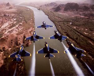 The Blue Angels as seen in To Fly!