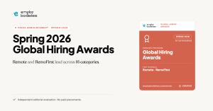 Employ Borderless today announced the winners of its inaugural Global Hiring Awards, recognizing the leading employer of record (EOR) and global payroll providers across 16 categories Global Hiring Awards Spring 2026